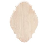 PH PandaHall Wood Shield Plaque, 2.2x1.5x1.8cm Wooden Plaque Blank Trophy Plaque Natural Wood Signboards Unpainted Signs for Home Door Wall Wedding Christmas Decoration DIY Projects Slab Pallets