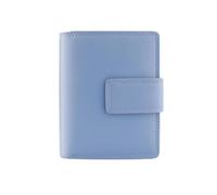 ph PRIMEHIDE Isabella Verona Soft Leather Trifold Purse for Women with RFID Protection, 10 Card Slots, ID Window, Large Zipped Coin Pocket, Note Compartment and Tab Fastener