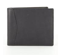 ph PRIMEHIDE Leather Bifold Wallet for Men - Durable Slim Wallet with RFID Protection and Note Compartment - 8 Card Slots Men's Wallets - Classic Leather Wallets for Daily Use or Travel (Black)