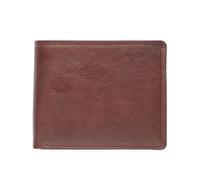 ph PRIMEHIDE Men's Italian VT Leather Trifold Wallet with 8 Card Slots, Flip-Up ID Window, Coin Pocket & Note Compartment, Slim Genuine Leather Wallet for Business, Travel & Everyday Use (Light Brown)