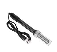PH Probe Sensor Electrode High Accuracy Fast Response PH Value Detection Monitoring for Industrial Laboratory Water Quality Testing ABS Material 30.3 Inch Cable