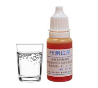 PH Reagent Drops,Water Quality Testing Solution - PH Test Strips | for Aquarium Metal Pot Pan Bowl Home Laboratory Tableware