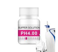 PH Solution Buffer, PH Meter Buffer Solution for Test Meter Calibration, Calibration Each 50 ml in 4.00, 6.86, 9.18, Precise for Instruments