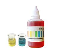 pH Test Drops - 50ml Liquid Indicator Agent | High-Precision Wide Range Reagent with Color Chart for Freshwater Aquariums, Drinking Water, Hydroponics, Swimming Pools and Science Classroom Labs