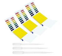 pH Test Strips, 240 Strips pH 1-14 Litmus Test Paper for Urine Saliva Drinking Water Pool Spa Soap Soil Diet Fish Tank Liquids Wine with 3 Tests Pipette Droppers