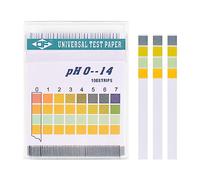 PH Test Strips for Water, 100 Pcs PH Strips for Urine and Saliva Testing, Universal PH 0-14 Litmus Paper for Teaching, Chemistry Experiment