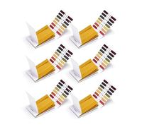 PH Test Strips Kit, 6 Pcs 480 Strips Range 1-14, Universal Litmus Paper for Water, Wine, Soil Testing