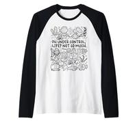 PH Under Control. Life? Not So Much. - Aquarium Humor Raglan Baseball Tee