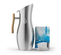 pH VITALITY Stainless Steel Alkaline Water Pitcher/Jug - Alkaline Water Filter Pitcher/Jug by Invigorated Water - High pH...