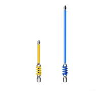 PH2 Anti-Slip Screwdriver Bit Set with Spring Flexibility and 1/4 Inch Hex Shank Compatibility 2/3pcs (70+150mm)