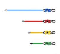 PH2 Anti-Slip Screwdriver Bit Set with Spring Flexibility and 1/4 Inch Hex Shank Compatibility 2/3pcs (65+70+90mm)
