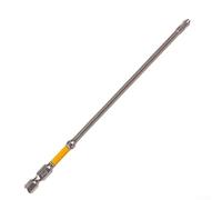 PH2 Magnetic Screwdriver Bit 1/4 Inch Hex Shank For Electric Screwdrivers Speed Regulating Drills Metal Construction High Hardness Tool Bit(4.5X150mm)