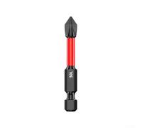 Ph2 Magnetic Screwdriver Bit For Electric Drill, 6.3mm Shank Alloy Steel Cross Head Driver With Coating For Wood And, Red And Black, 25mm(50mm)