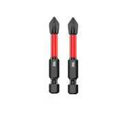 PH2 Screwdriver Drill Bits, 62HRC Alloy Steel Magnetic Cross Head with Phosphating Coating for Electric Drills, 25-150mm Non-Slip Batch Set