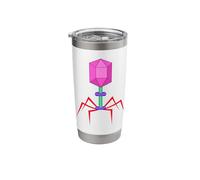 Phage Bacteriophage Therapy Microbiology Stainless Steel Insulated Tumbler