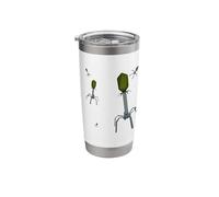 Phage Bacteriophage Therapy Microbiology Stainless Steel Insulated Tumbler