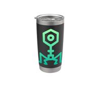 Phage Bacteriophage Therapy Microbiology Stainless Steel Insulated Tumbler