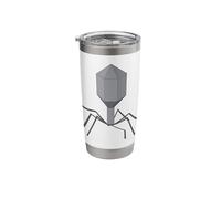Phage Bacteriophage Therapy Microbiology Stainless Steel Insulated Tumbler