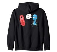 Phage You Funny Bacteriophage Zip Hoodie