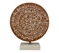 Phaistos Disk Museum Replica Minoan Palace 1700B.C 7.48in