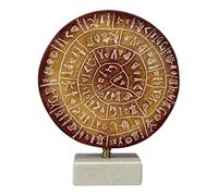 PHAISTOS Disk Museum Replica Minoan Palace 1700B.C. The First Movable Type