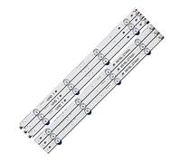 PHAKECDCYT LED Backlight Fit for LIG 43uh619v 43UH610V 43UH6030 UF64 UHD_A 43LH5700 43LH60FHD HC430DGG-SLNX1 43UF6400 43LIG61CH 3pcs X 43 Inch Light Bar