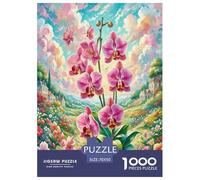 Phalaenopsis Orchid 1000 Piece Jigsaw Puzzle For Adults Educational Games Stress Relief Puzzle Cultivate The Spirit of Teamwork for Men, Women, Elders, Seniors 70x50cm/1000pcs