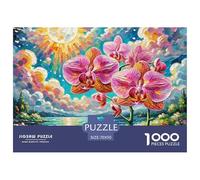 Phalaenopsis Orchid 1000 Piece Jigsaw Puzzles for Adults And Kids Age 12 Years Up70x50cm/1000pcs
