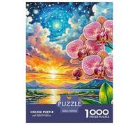 Phalaenopsis Orchid Jigsaw Puzzle Adult And Children 1000 Jigsaws Educational Games Gifts Rainy Days Fun Activities Birthday Jumbo for Boys And Girls 70x50cm/1000pcs