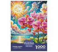 Phalaenopsis Orchid1000 Pieces Jigsaw Puzzles for Adults And Kids Family Game FlowerChallenging Home Decors Great Gift Idea70x50cm/1000pcs