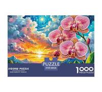 Phalaenopsis Orchidjigsaw Puzzle Adult 1000 Piece Challenge, Educational Puzzle Games, Unique Christmas Toy Gifts for Boys/Girls, Adults And Kids Age 12+ 38x26cm/1000pcs