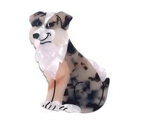 PHALIN Dog Hair Claw Clips for Women, Fun Acetate Animal Hair Clips Cute Dachshunds Border Collie Dog Hair Barrettes Cat Pet Hair Accessory Dog Lovers Gifts (Style F)