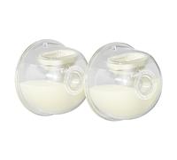 Phanpy Wearable Breast Pump Milk Collector Cup, New Cup Parts, Original Phanpy Breast Pump Replacement Accessories, 24 mm Flange and 20mm Insert Included, 15 oz / 420 ml, 2 Piece
