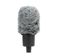 PhantAccy Pop Filter/Windscreen for Audio-Technica AT-2020 AT-2035 AT-2050 AT-2500 AT-4040 Microphones, Furry Mic Cover for Wind and Ambient Noise Reduction (Furry-BlackWhite)