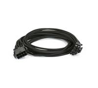 Phanteks 8 to 8 (6+2) Pin VGA Premium Sleeved Extension Cable 19.68" Length, Black(PH-CB8V_BK)