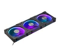 Phanteks D30 Reverse Airflow 140mm DRGB PWM Triple Fan Pack - Black