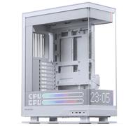 Phanteks Evolv X2 Mid-Tower PC Case with 900-LED Matrix Display, Triple Tempered Glass Panels, Vertical Cooling Design, E-ATX Support, NEXLINQ Compatible - Grey White