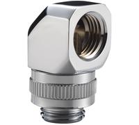 PHANTEKS Glacier M-F Rotary Fitting 90 - Chrome, Silver/Grey