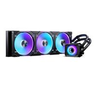 Phanteks GLACIER ONE 360D30 X2 DRGB 360mm AiO Liquid Cooler White - CPU Cooler with D-RGB Lighting, Three 120mm RGB PWM Fans & Aluminium Radiator, VRM Fan