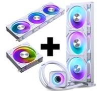 Phanteks Glacier One D30 X2 360mm + D30 120mm Reverse Triple Pack + D30 120mm Normal Single Pack - White
