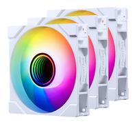 Phanteks M25 Gen2 120mm Reversed Airflow DRGB PWM Triple Fan Pack - White