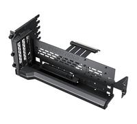 Phanteks PCIe Gen5 Vertical GPU Bracket - DRGB Lighting, 220mm PCIe 5.0 x16 Riser Cable, Tilt Adjustable 15°-30°, Fits 7 PCIe Slot Cases, Supports GPUs Up to 365mm - Black