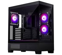 Phanteks PH-XT523V1_DBK01 XT View PC casing Black Tempered Glass W...