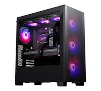 Phanteks XT Pro Ultra ATX Mid Tower Gaming PC Case, D-RGB Fans, Black | Tempered glass computer case with cable management design, desktop tower for ATX gaming builds