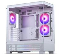 Phanteks XT View ATX Case LED Matrix DRGB - Grey White