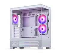 Phanteks XT View ATX Case LED Matrix DRGB - Grey White