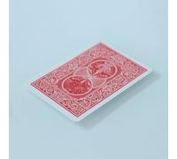 Phantom Card Magic Tricks Selected Card Vanishes and Appearing insided Bill Close-up Street Illusions Gimmicks Mentalism Props(red back)