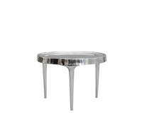 Phantom Coffee Table Low Chrome