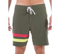 Phantom Eco Block Party Boardshorts in Charcoal Fern 2