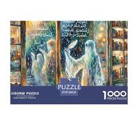 Phantom Librarian Bat 1000 Piece Jigsaw Puzzle Magic Fantasy for Age 12+ Educational Activities Memory Games Relaxing 38x26cm/1000pcs